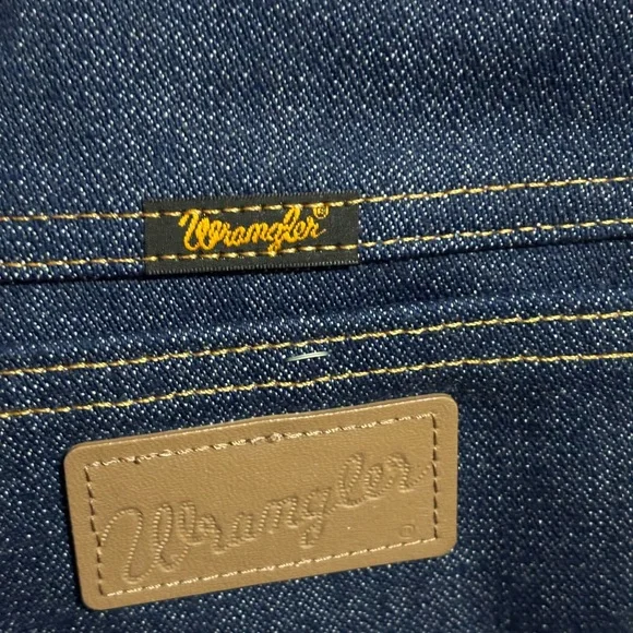 Wrangler Blue Bootcut Jeans with Rigid Denim - NWOT - Picture 7 of 12